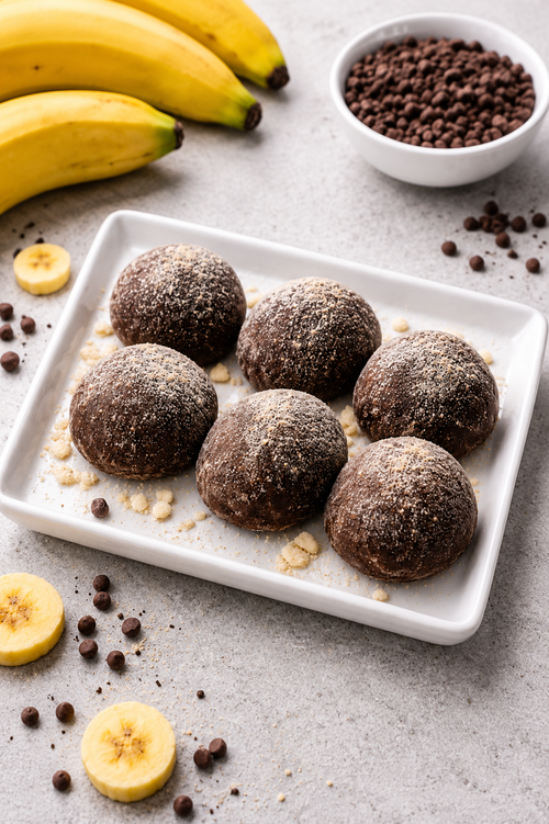 Banana Crunch Power Protein Bites
