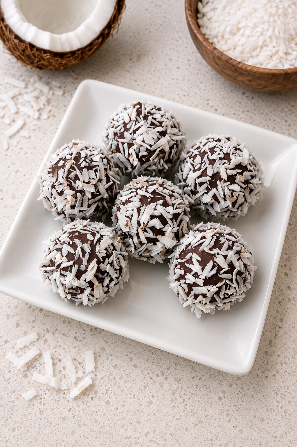 Tropical Coconut Protein Power Bites