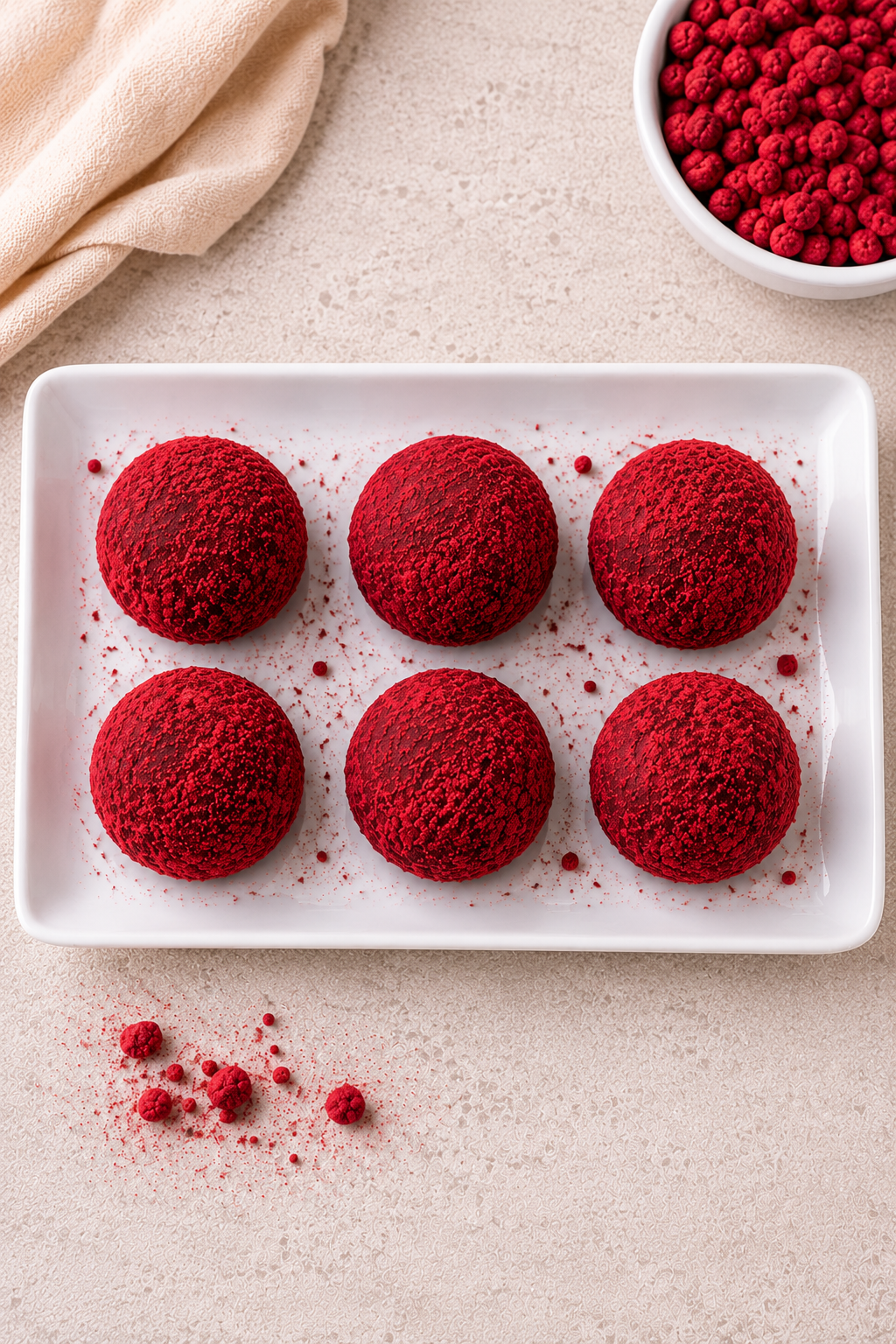 Raspberry Tart Protein Power Bites